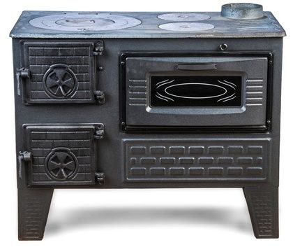 Отопительно-варочная печь МастерПечь ПВ-04 с духовым шкафом, 7,5 кВт в Магадане