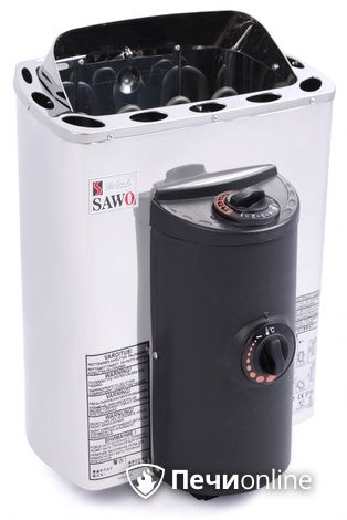 Электрокаменка для сауны Sawo Mini X MX-30NB-Z с пультом управления в Магадане