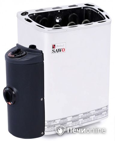 Электрокаменка для сауны Sawo Mini MN-30NB-Z со встроенным пультом управления в Магадане