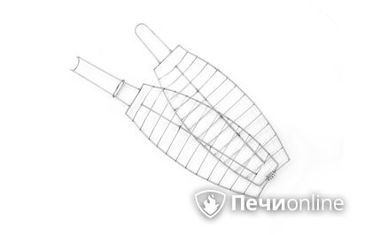 Аксессуар для приготовления на огне Технокерамика Решетка для рыбы в Магадане
