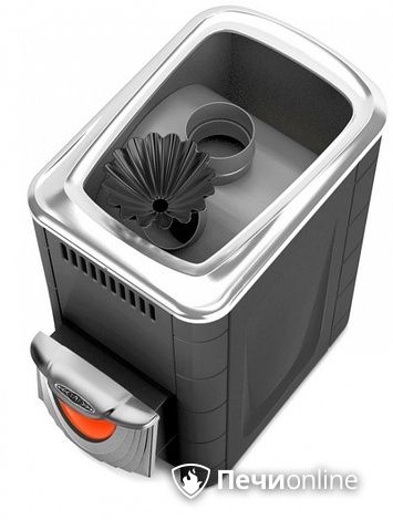 Дровяная банная печь TMF Ангара 2012 Inox ДНС КТК ЗК антрацит в Магадане