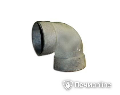 Дымоход Гефест Отвод 90° чугун D130 в Магадане
