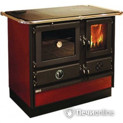 Отопительно-варочная печь MBS Thermo Magnum Red L с духовым шкафом в Магадане